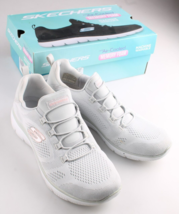 SKECHERS Luftgekühlter Memory Foam Damen Größen 10 Grau 1649361 Neu - $562.56 MXN