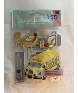 EK SUCCESS Jolee&#39;s Boutique Off the Bus Dimensional Embellishments Schoo... - £1.56 GBP