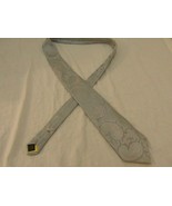 Donald J. Trump Signature Collection 100% Silk Gray Paisley &amp; Tie Protec... - $49.22 CAD