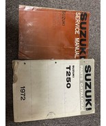 Suzuki T250 T350 1972 1974 Service Manual and Parts Catalog-
show origin... - $149.95