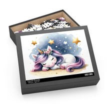 Personalised/Non-Personalised Puzzle, Unicorn, awd-516, (120, 252, 500-Piece) - £19.51 GBP+