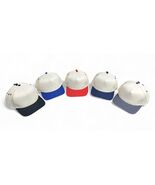 Lot of 20 New With Tags Newhattan 100% Cotton Hats Snapback Adjustable Caps - $24.74