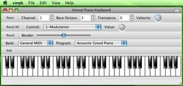 Virtual MIDI Piano Keyboard Virtual MIDI Controller Pc, Mac, Linux FAST! 3.0 USB - £3.92 GBP+