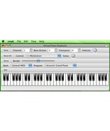 Virtual MIDI Piano Keyboard Virtual MIDI Controller Pc, Mac, Linux FAST!... - £3.96 GBP+