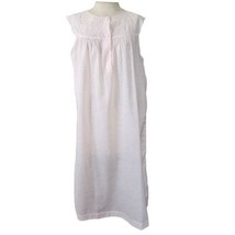 Vintage 80s Light Pink Sleeveless Nightgown Size Large  - £27.15 GBP