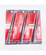 Revlon So Fierce Chrome Ink Liquid Eyeliner Pen 901 Gunmetal Flexible Ti... - $19.64 CAD