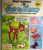 FUN TO KNOW #2 (1972) vintage Walt Disney magazine - £15.56 GBP