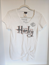 Harley Davidson Tee Shirt Top Women S Small Barnett El Paso Texas Skull ... - £9.69 GBP