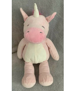 The Manhattan Toy Company Plush Pink Sleeping Unicorn 15&quot; Baby Toy Lovey... - £12.75 GBP