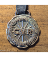 Connecticut Valley Region CVR Motor Car Club Brass Watch Fob VMCCA AACA - $47.77 CAD