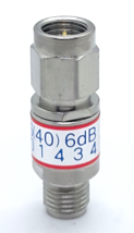 HRS AT-106 (40) DC-18GHz 6dB 1W SMA RF Microwave Coaxial Fixed Attenuator - $4.99
