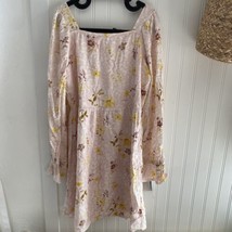 Art Class Girls Pink Open Back Long Sleeve Dress L (10-12 Years) Cute Fall Pic - $18.00