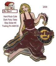 Hard Rock 2009 Dark Fairy Tales Step Sister #4 Trading Pin 49135 - £11.73 GBP