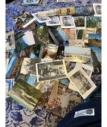 Large Lot 123+ Vintage Postcards, Many interesting,  places - £29.25 GBP