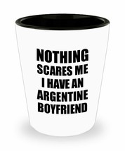 Argentine Boyfriend Shot Glass Funny Valentine Gift For Gf My Girlfriend Her Gir - $12.84