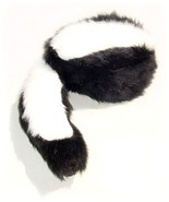 Skunk Hat  Faux Fur &amp; Tail Cap Warm Soft S-XL Size  Mountain Men Coon Cr... - $42.87 CAD