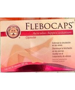 FLEBOCAPS Castaña de Indias 30 Capsulas 250mg  Tratamiento Para Varices - £14.41 GBP