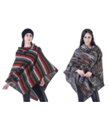 New Ladies Poncho Pullover with Collar by Mad Style - New with Tag - $35.67 CAD