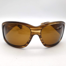 SALT. Optics Quinn CT Polarized Sunglasses Women&#39;s Brown Tortoise Wraparound - £58.10 GBP