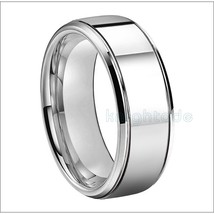 8mm 6mm High Quality Tungsten Carbide Wedding Band For Men Women Lovers Rings Be - £19.88 GBP