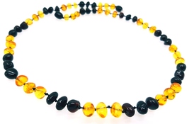 Green Baltic Amber Necklace Women / Certified Genuine Baltic Amber - £43.03 GBP