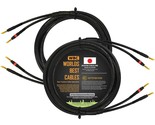 Coaxial Speaker Cable Pair Measuring 10 Feet In Length, Made To Order By... - $116.95