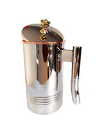 Copper Jug Water Pitcher Line Drinkware Outside Stainless Steel Utensils... - £43.12 GBP