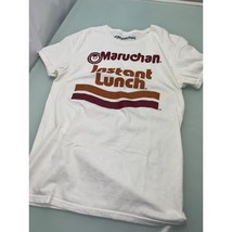 Maruchan Instant Lunch T Shirt Ramen Noodles White Tee Small S - $14.82