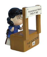 Peanuts Lucy Figure and Psychiatrist Booth Ceramic Salt and Pepper Set, NEW - £26.90 GBP