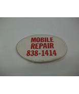 Mobile Repair 838-1414 3.5&quot; x 2.5&quot; Sew On Patch - $2.94