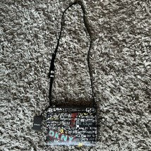 DKNY Bryant Park TZ Top Zip Womens Crossbody Purse Bag Black &amp; Graffiti ... - $74.99