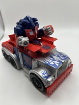 Collectible 2008 Hasbro.Transformer Optimus Prime Truck Tomy 6&quot; L × 5&quot; H - $15.88