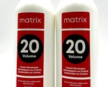 Matrix 20 Volume Cream Developer Use With SoColor Lighteners 32 oz-2 Pack - $35.59