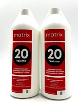 Matrix 20 Volume Cream Developer Use With SoColor Lighteners 32 oz-2 Pack - £27.87 GBP