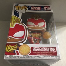 NEW Marvel Gingerbread Captain Marvel Funko Pop Figure #936 - $421.59 MXN