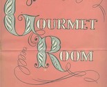 Gourmet Room Menu 1951 The Park Plaza Hotel Saint Louis Missouri  - $47.52