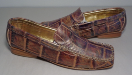 Rebeca Sanver Size 11 M Eur 41 FULL Iris Leather Loafers New Women&#39;s Shoes - $148.50