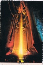 Postcard Ruby Falls Inside Lookout Mountain Caverns Tennessee - £2.90 GBP