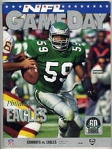 Dallas Cowboys v Philadelphia Eagles 1992 NFL Gameday Program Smith Aikman Irvin - £29.58 GBP