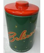 The Polar Express Holiday Canister/Cookie Jar *New* - $34.60