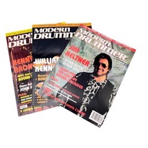 Modern Drummer Magazine  Lot 3 Music Aronoff  Kennedy Keltner 1991 - $34.59