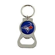 NEW MLB TORONTO BLUE JAYS BOTTLE OPENER KEY CHAIN BASEBALL SILVER - $9.85