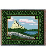 72x54 IRELAND Celtic Knot Shamrock Afghan Throw Blanket Decor - €53,84 EUR