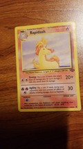 Rapidash 44/64 1st Edition Jungle Set 1999 Vintage Pokémon TCG - Very Good Condi - £23.62 GBP