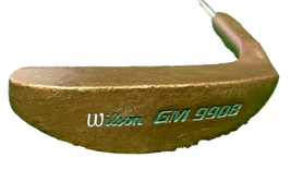 Wilson GM 990B Putter Napa Style Blade RH Steel 35 Inches Excellent Winn... - £21.51 GBP