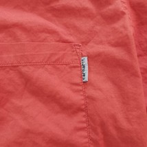 Carhartt Pockets Men's Orange Cotton Button Up Shirt Short Sleeve Size XL image 4