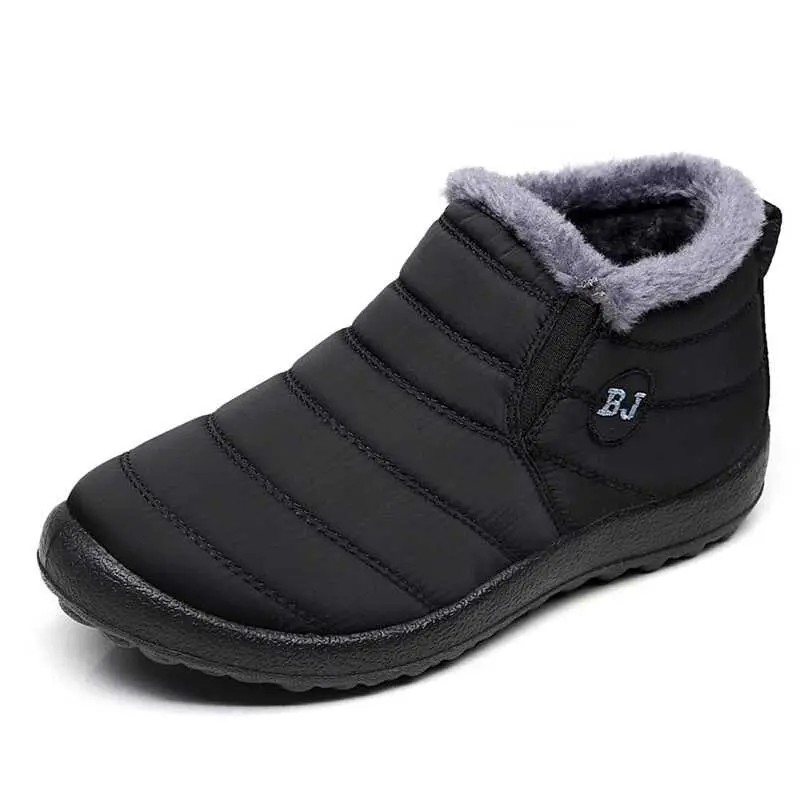 Women Snow Boots 2024 Warm Plush Winter Boots Womens Comfortable Shoes No-Slip W - £59.95 GBP