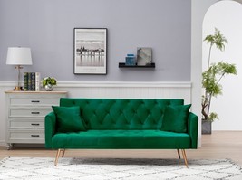 71&quot; Convertible Double Folding Living Room Sofa Bed - £264.98 GBP