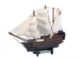 [Pack Of 2] Wooden Mayflower Tall Model Ship 7&quot;&quot; - £41.11 GBP