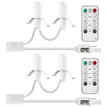 Rumsheme Remote Control Lighting System 4.9Ft Cord 2LED Warm White 2 Pack - $14.26 Rumsheme Remote Control Lighting System 4.9Ft Cord 2LED Warm White 2 Pack - $14.26